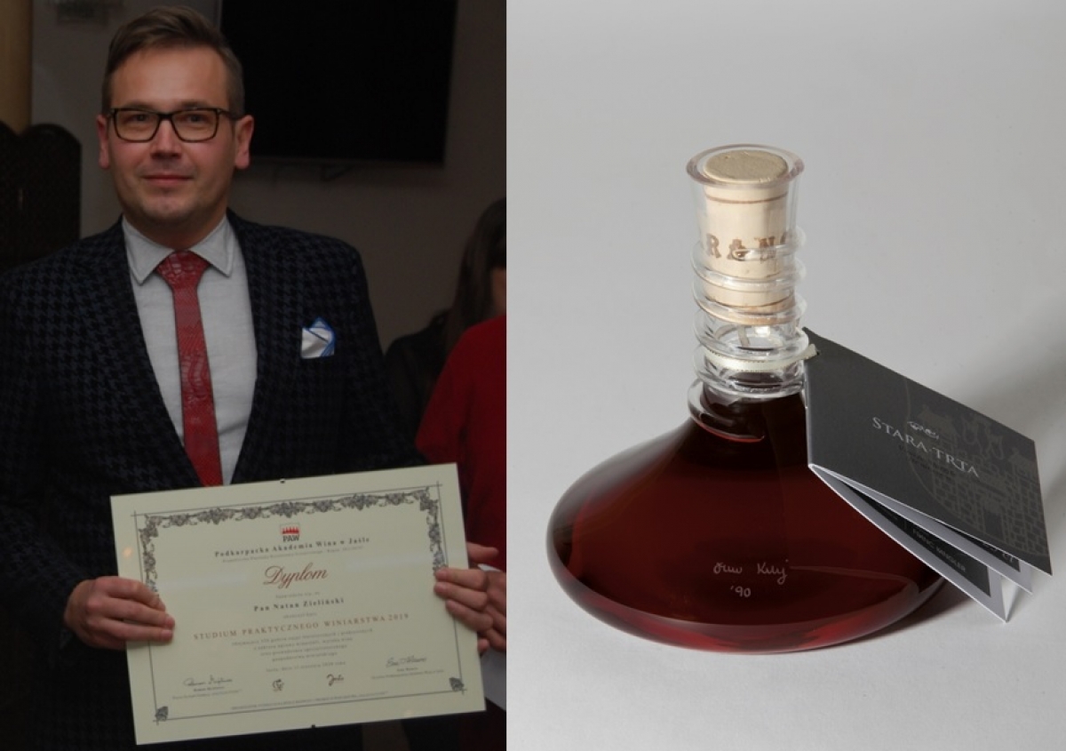 Absolwent PAW wylicytował dla WOSP malutką buteleczkę wina za 5100 zł!